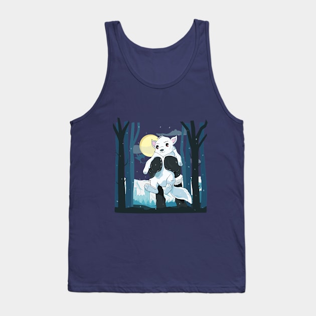 Ghost Tank Top by Jadderman